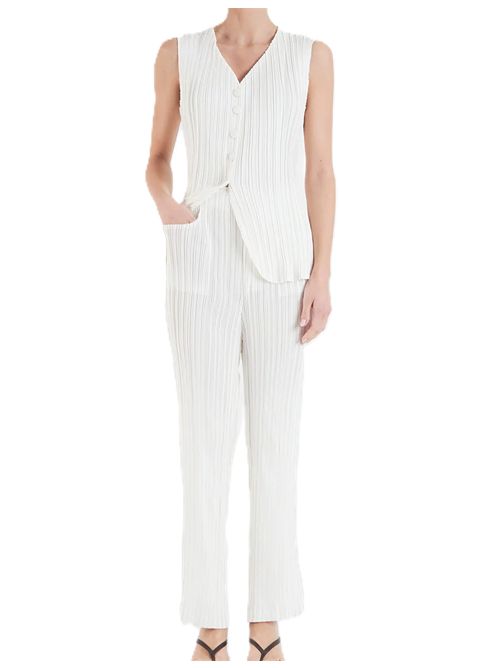 Gongdid design denim pants bianco Gongdid design | GD200WHITE